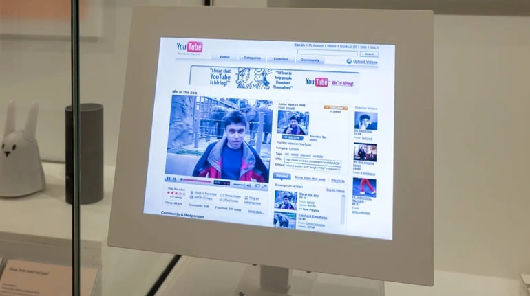 У Британії відтворили YouTube зразка 2006 року: раритет показують у музеї