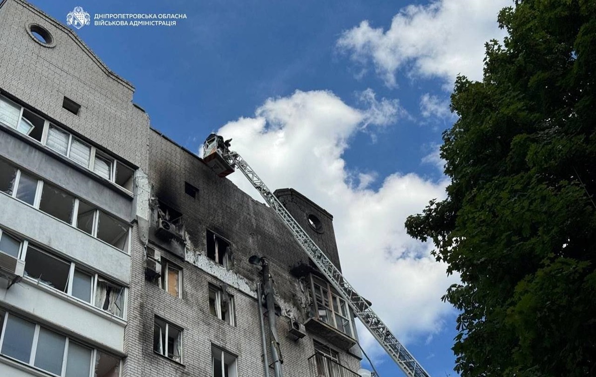 У Дніпрі новий “приліт” в будинок, поранено дітей